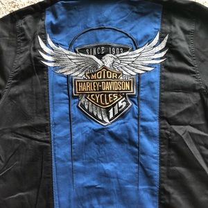Harley Davidson collared shirt